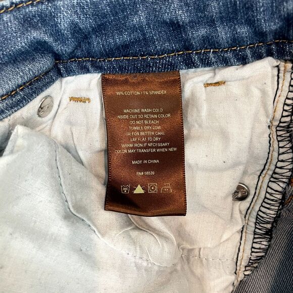 KUT From The Kloth Jeans Womens Sz 4 Catherine Boyfriend Med Wash Altered-Shorts - Picture 8 of 13